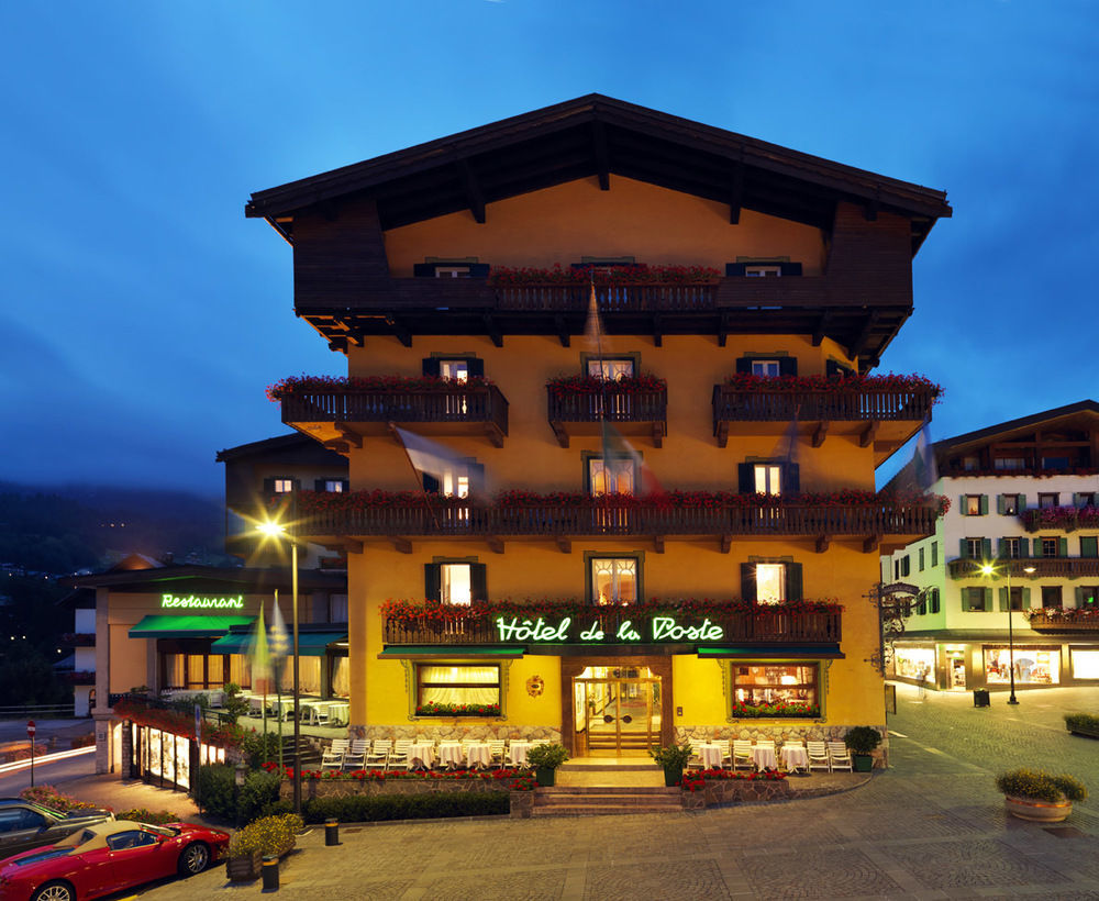 Hotel De La Poste Cortina dʼAmpezzo Extérieur photo