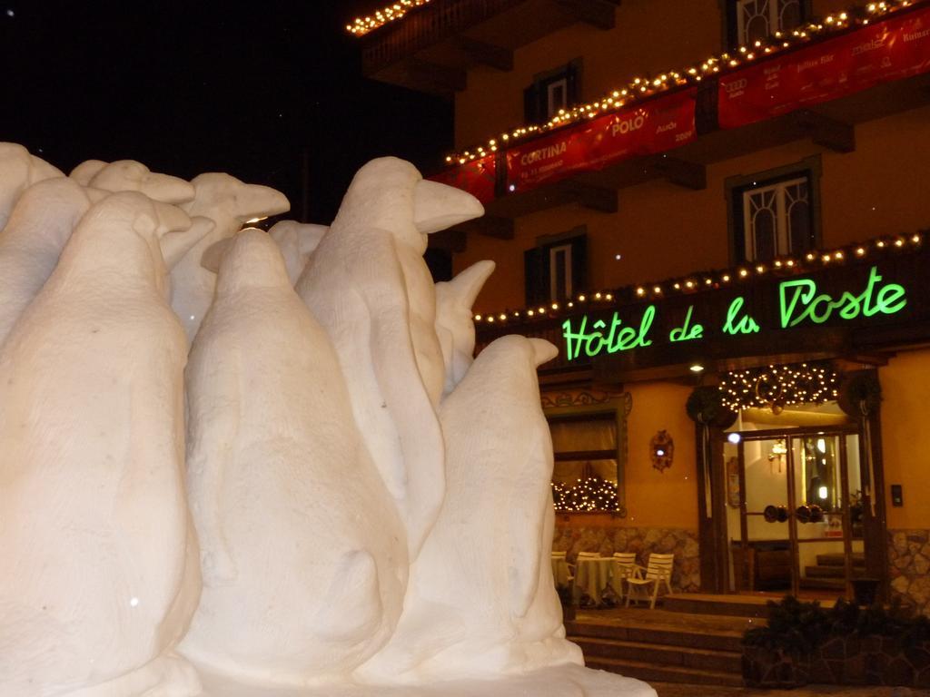 Hotel De La Poste Cortina dʼAmpezzo Extérieur photo